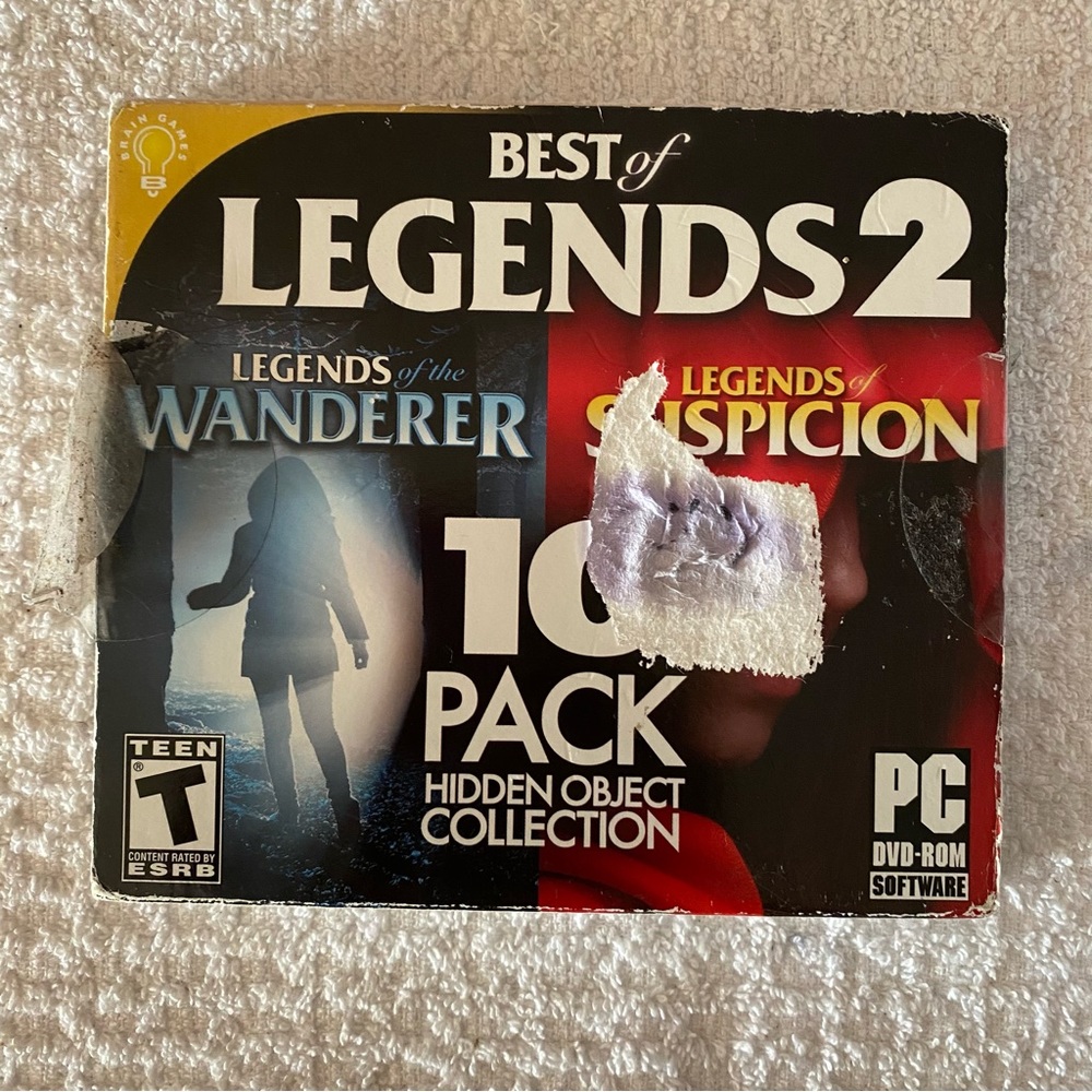 Legacy Games Best of Legends 2 10 Pack Hidden Object Collection PC DVD-ROM Game